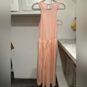 Kimchi Blue Peach and White Striped Top